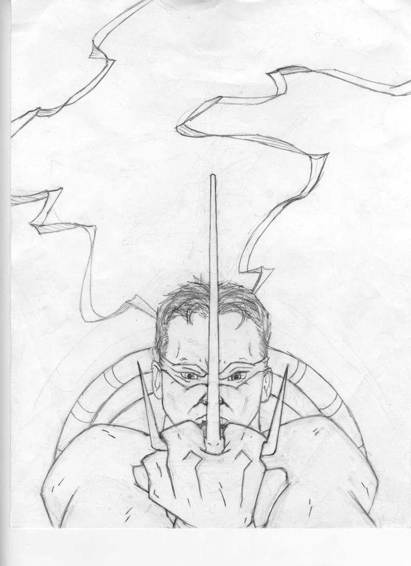 Self Portrait 2007 - Pencil sketch