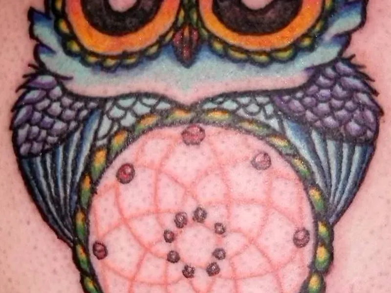 Tiffany's Owl - Tattoo