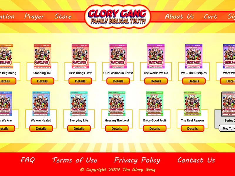 Glory Gang Store - E-commerce